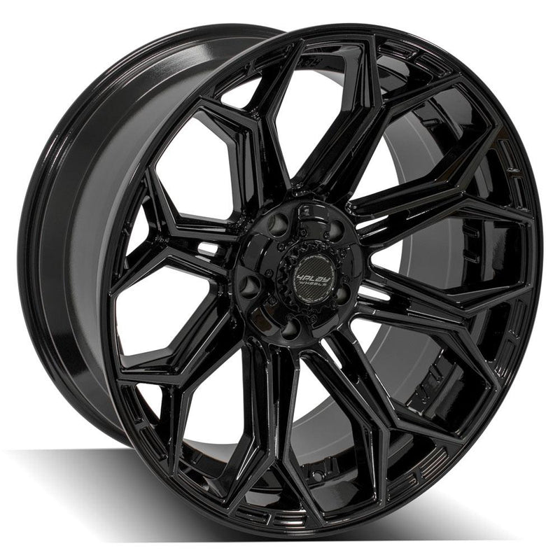 Wheel 4PLAY Gen3 4P83 22x10 5x5in & 5x5.5in -18et in Brushed Black