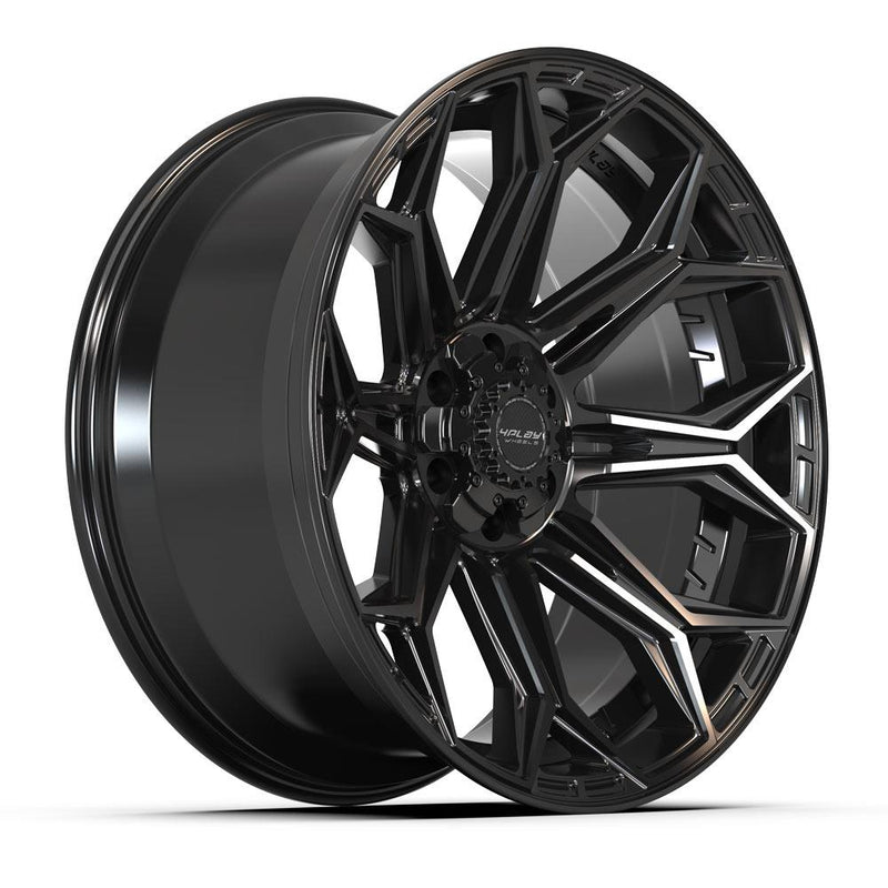 Wheel 4PLAY Gen3 4P83 22x10 6x5.5 & 6x135mm -18et in Gloss Black