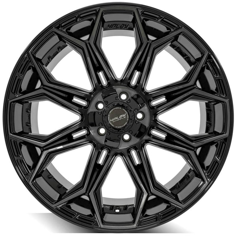 Wheel 4PLAY Gen3 4P83 22x12 5x5in & 5x5.5in -44et in Brushed Black
