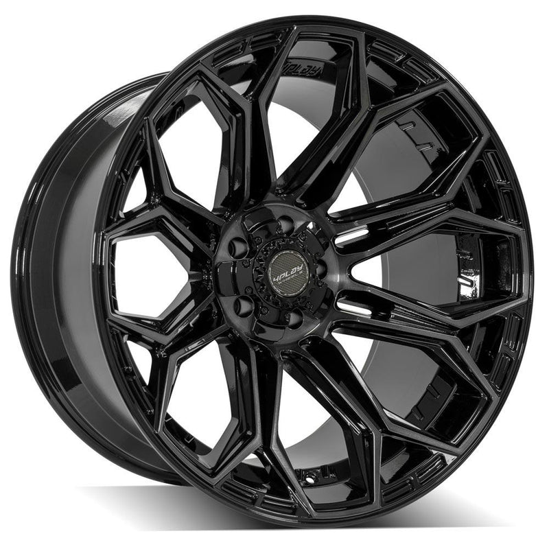 Wheel 4PLAY Gen3 4P83 22x12 5x5in & 5x5.5in -44et in Brushed Black