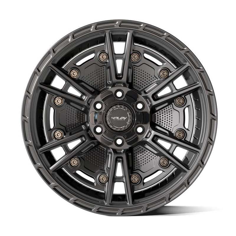 Wheel 4PLAY Sport2.0 4PS01 17x9 5x5in & 5x5.5in -6et in Satin Black