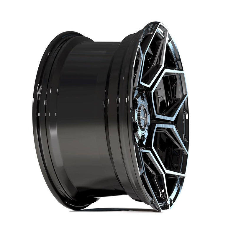 Wheel 4PLAY Sport2.0 4PS26 20x9 5x5in & 5x5.5in -6et in Brushed Black