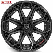 Wheel 4PLAY 4P80R-22100-6D55-18BBT