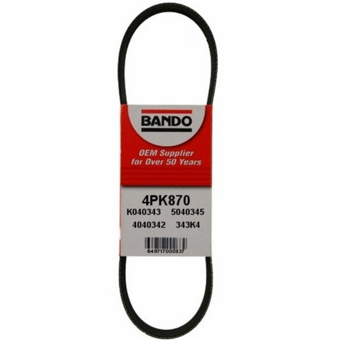 Accessory Drive Belt Bando 4PK870