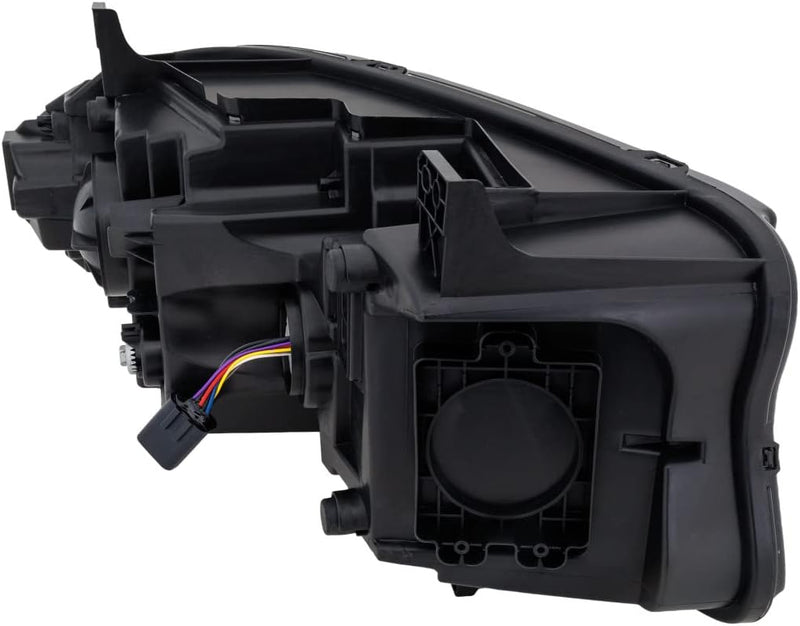 Driver Side Halogen Headlight Assembly – With LED Daytime Running Lamp – Without Logo
