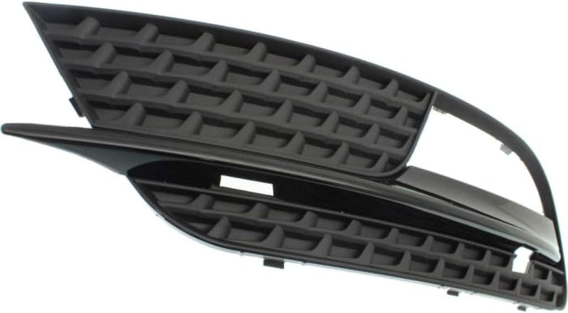Driver Side Fog Light Bezel; Coupe/Convertible; Chrome; ABS