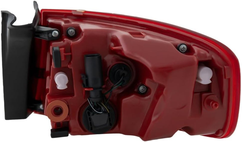 Driver Side Outer LED Tail Light Assembly; Fits Sedan; Body Mounted
