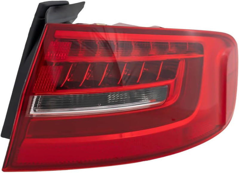 Passenger Side Outer LED Tail Light Assembly; Fits Sedan; Body Mounted