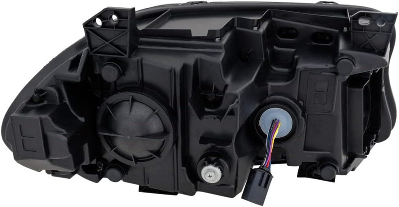 Driver Side Halogen Headlight Assembly – With LED Daytime Running Lamp – Without Logo