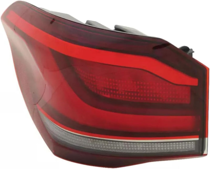 Driver Side LED Outer Tail Light Assembly; Without Logo
