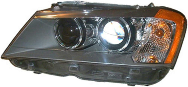 Driver Side HID Headlight Lens and Housing; Without Adaptive Lamps; Supplied by Tier 1 Manufacturer