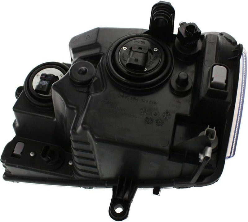 Passenger Side Headlight Assembly – With Chrome Bezel