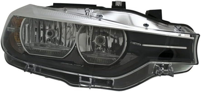 Passenger Side Halogen Headlight Assembly – Sedan and Wagon – Without Logo
