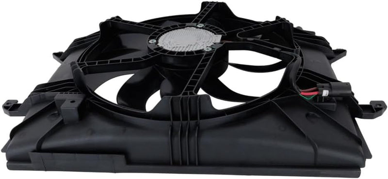 Radiator and Condenser Fan Assembly – One Big Fan – 3.6L V6 – Plastic