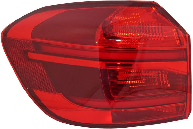Driver Side Non-LED Outer Tail Light Assembly – Without Logo