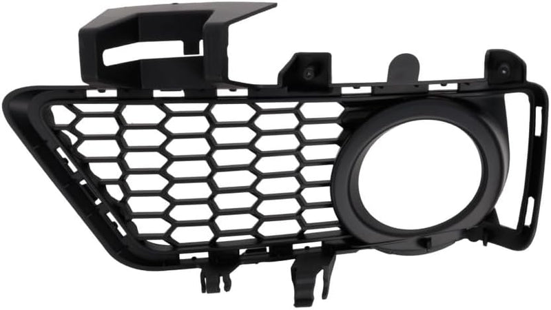 Front Passenger Side Fog Light Bezel; With M-Sport; Black; Made of PP Plastic