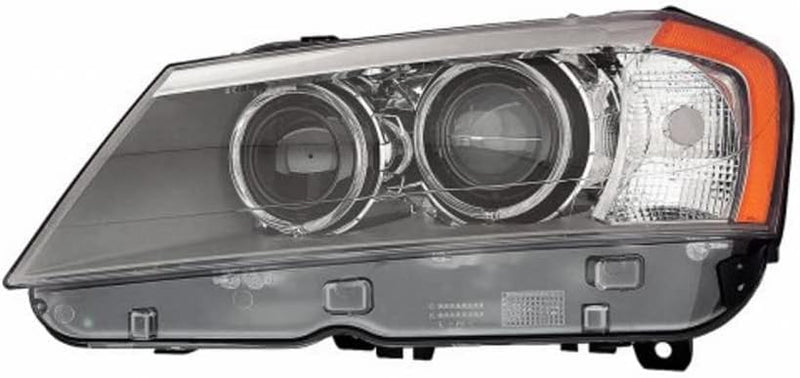 Driver Side HID Headlight Lens and Housing; Without Adaptive Lamps; Supplied by Tier 1 Manufacturer