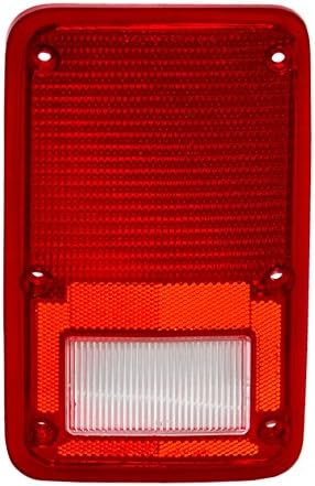 Driver Side Tail Light Lens