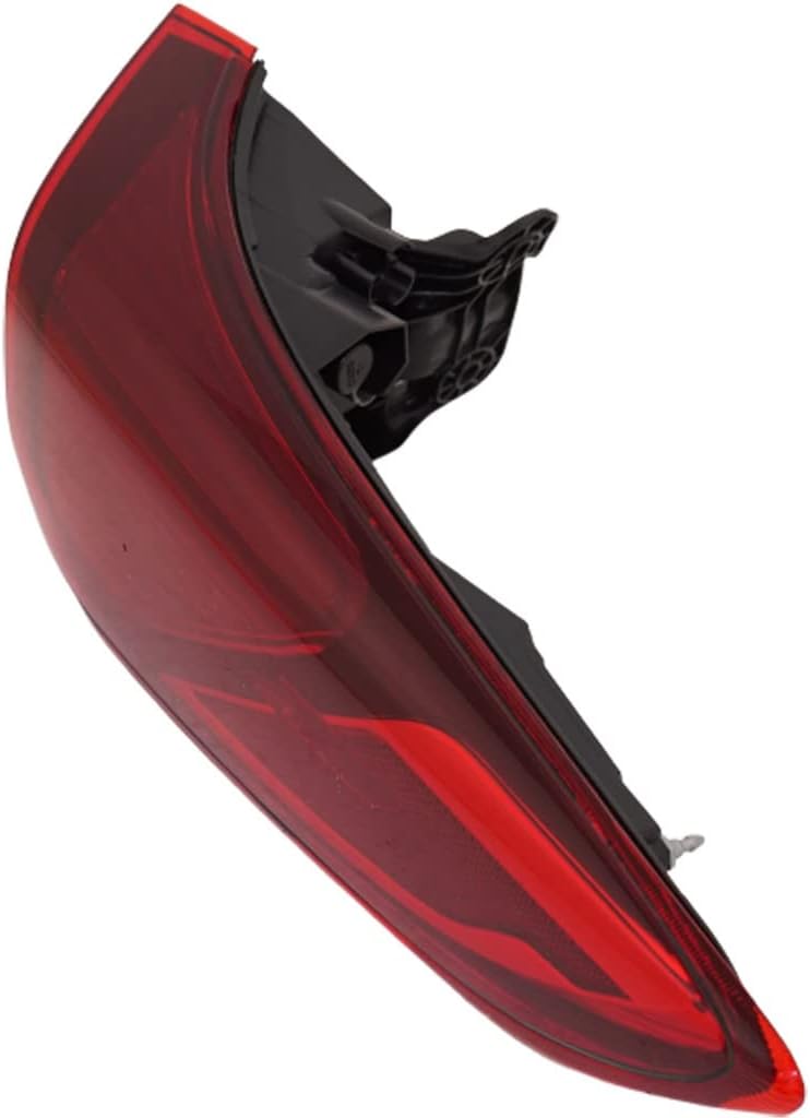 Passenger Side Outer LED Tail Light Assembly; Without Logo