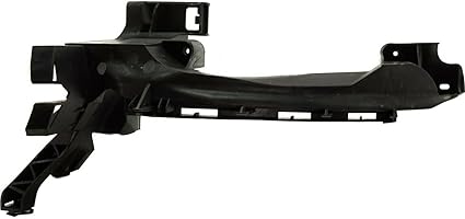 Passenger Side Front Headlight Bracket; Mount Plate; Made of Plastic