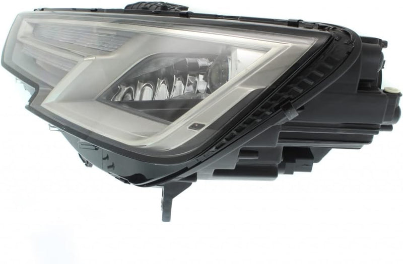 Driver Side HID Headlight Lens and Housing; With Round Projector