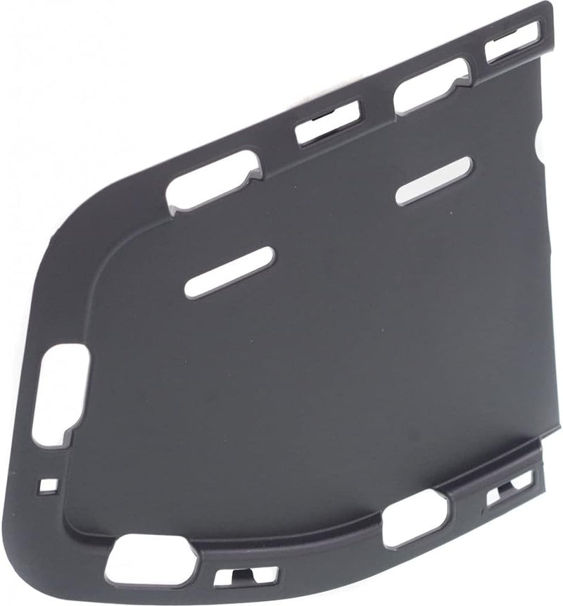 Passenger Side Fog Light Bezel Cover; With M-Package; Textured Black Finish