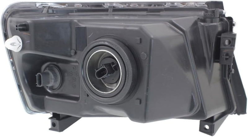 Driver Side Headlight Assembly – With Chrome Bezel