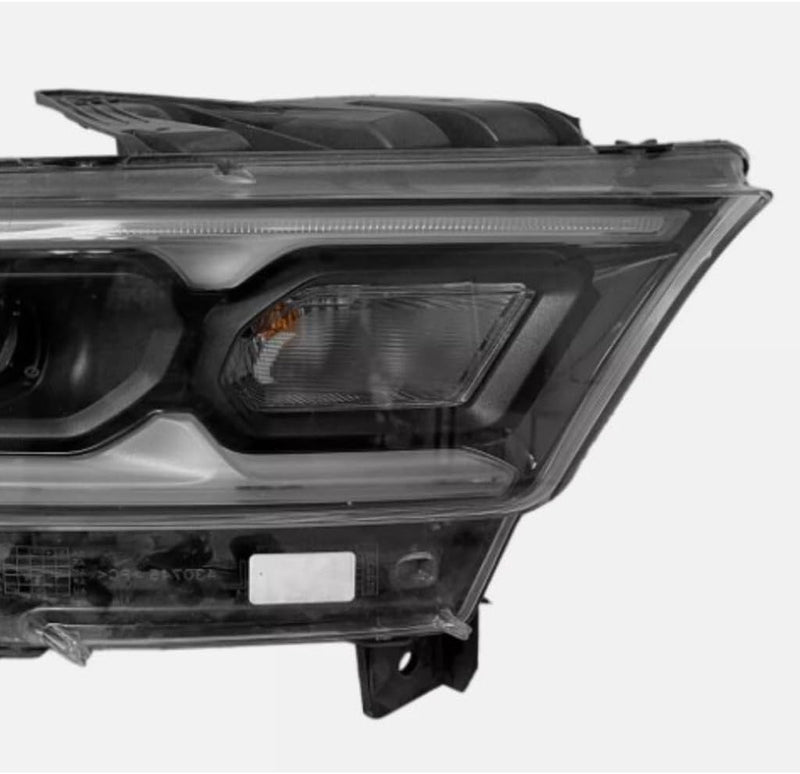 Passenger Side LED Headlight Assembly – Black – For GT/GT Plus/SXT and Pursuit Models – Without Logo
