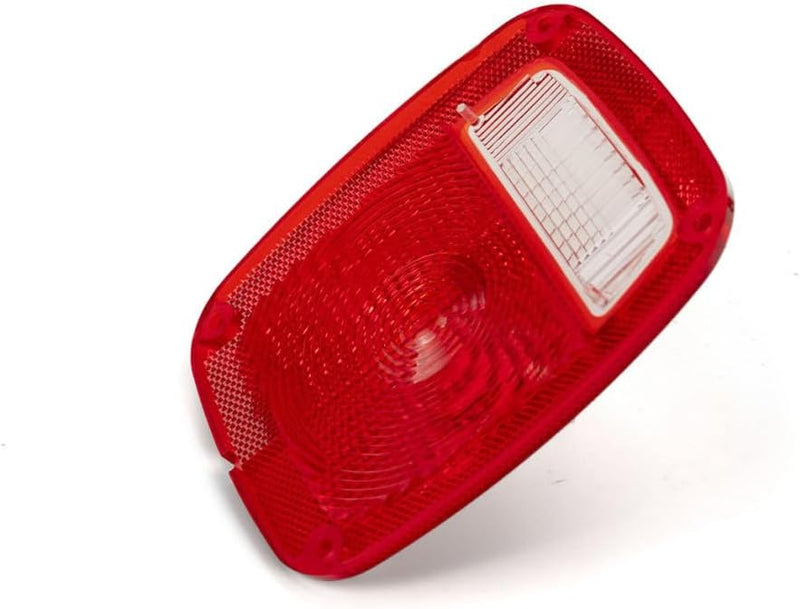 Driver or Passenger Side Tail Light Lens – Includes Gasket and Screw – Made of Plastic