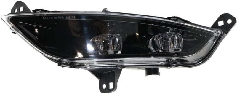 Driver Side LED Fog Light Assembly – Black