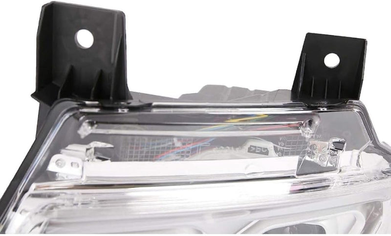 Driver Side LED Headlight Assembly – LED Low/High Beam with LED Signal – Chrome Housing – Without Logo