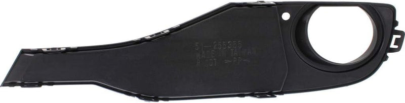Passenger Side Fog Light Bezel; For 320 and 328d Diesel Sedan Models Without M-Package or Sport