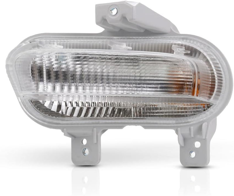 Front Driver Side Turn Signal and Parking Light Assembly – Lamp in Upper Cover – Except Trailhawk and Upland Models