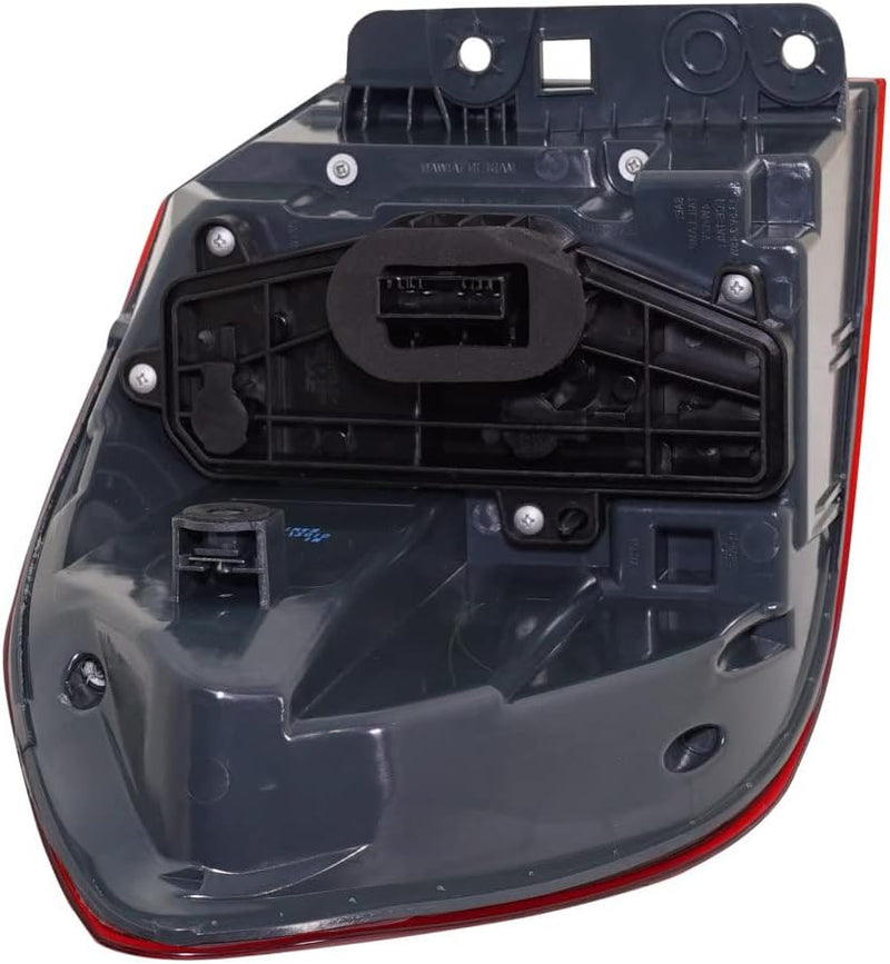 Passenger Side Non-LED Outer Tail Light Assembly – Without Logo