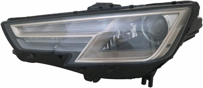 Driver Side HID Headlight Lens and Housing; With Round Projector; Tier 1 Manufacturer