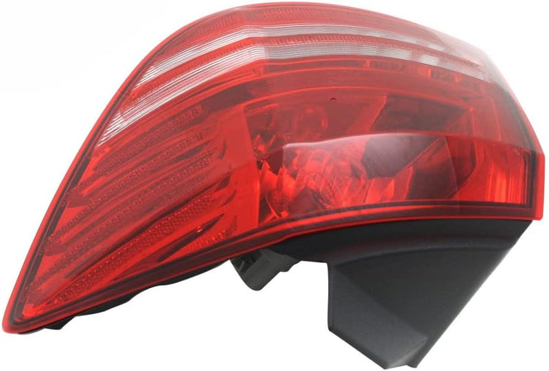 Passenger Side Outer Tail Light Assembly – Two Bulb Type – Without LED