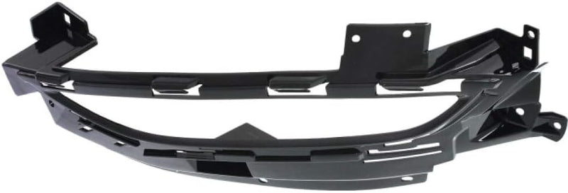 Driver Side Fog Light Bezel – For Use with LED Oblong Fogs – Gloss Black – For Use with Adaptive Cruise
