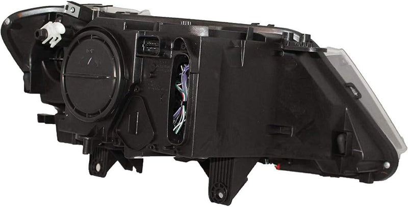 Driver Side HID Headlight Lens and Housing; Without Adaptive Lamps; Supplied by Tier 1 Manufacturer