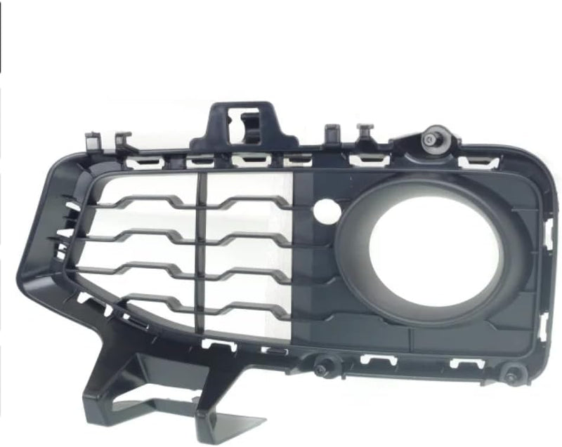 Driver Side Fog Light Bezel; With M-Package; Matte Black