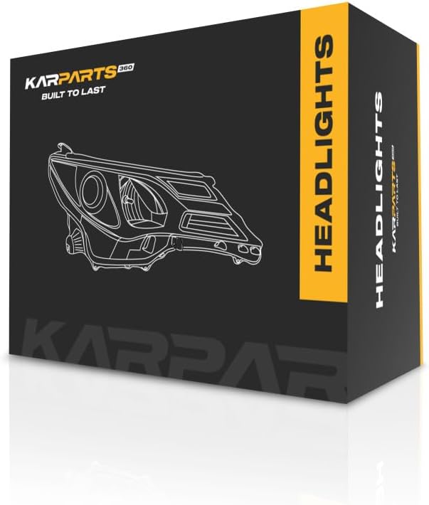 Driver Side Halogen Headlight Assembly