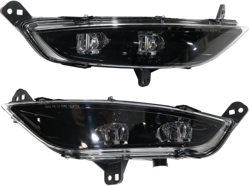 Driver Side LED Fog Light Assembly – Black