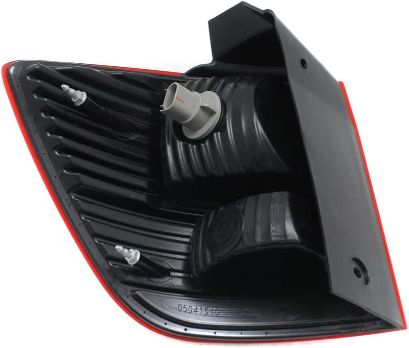 Passenger Side Outer Tail Light Assembly – Two Bulb Type – Without LED