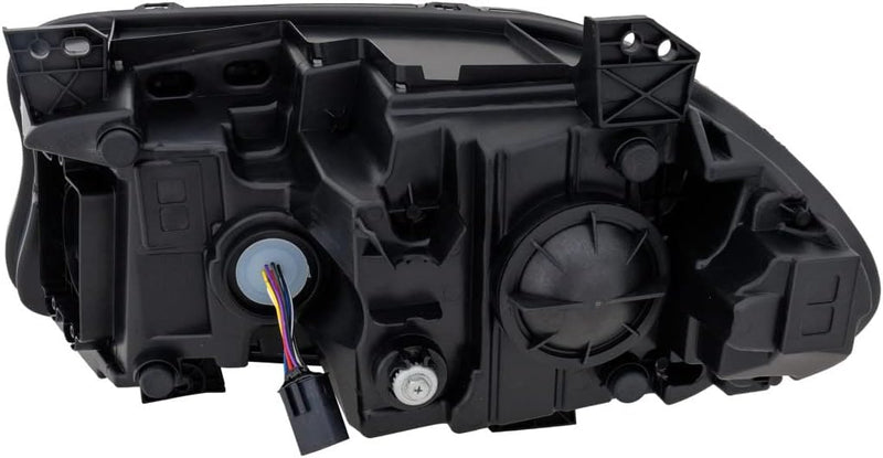 Passenger Side Halogen Headlight Assembly – With LED Daytime Running Lamp – Without Logo