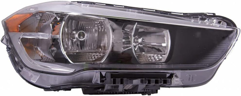 Passenger Side Halogen Headlight Lens and Housing