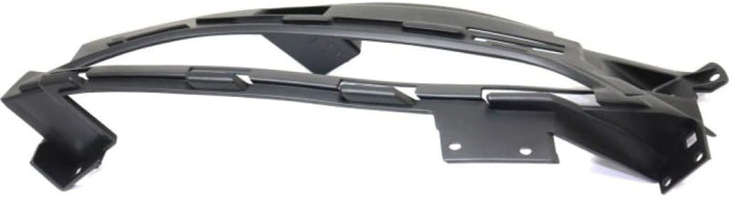 Front Passenger Side Fog Light Bezel – For Use with LED Oblong Fogs – For Use Without Adaptive Cruise – Satin Black