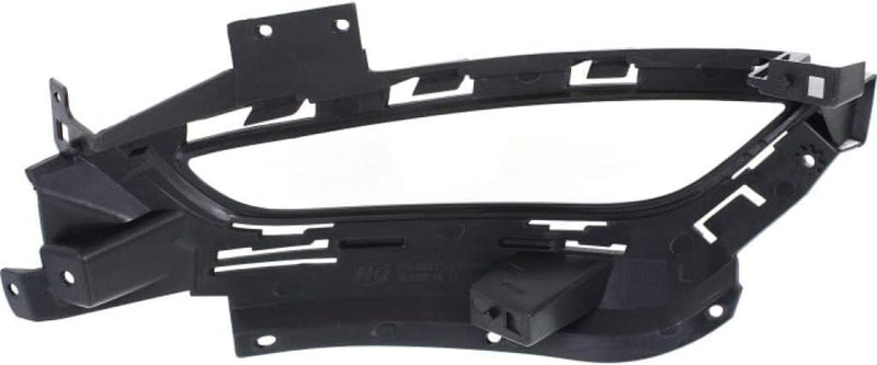 Driver Side Fog Light Bezel – For Use with LED Oblong Fogs – Gloss Black – For Use with Adaptive Cruise