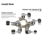 Suspension Knuckle Bushing Kit Dorman-OE Solutions 523-318