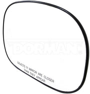 Door Mirror Glass Dorman-Help 56107