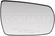 Door Mirror Glass Dorman-Help 56989