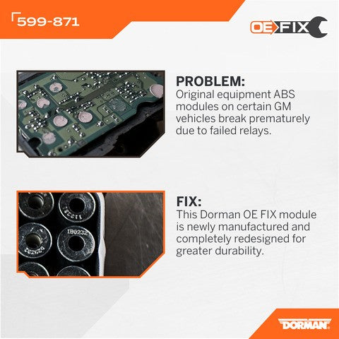 ABS Control Module Dorman-OE Solutions 599-871